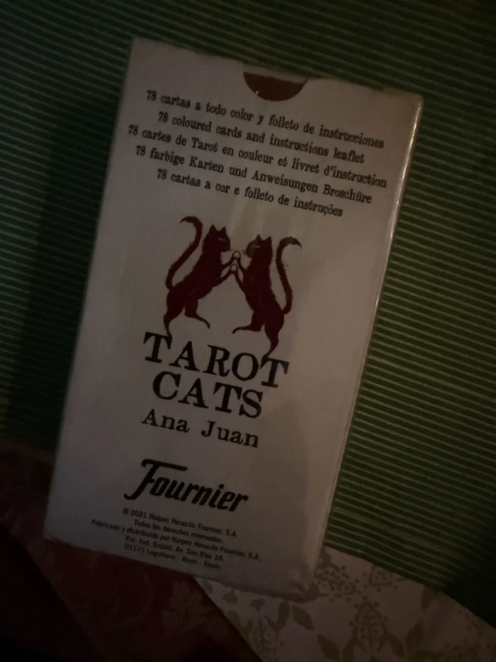 Tarot Cats 78 Card Deck